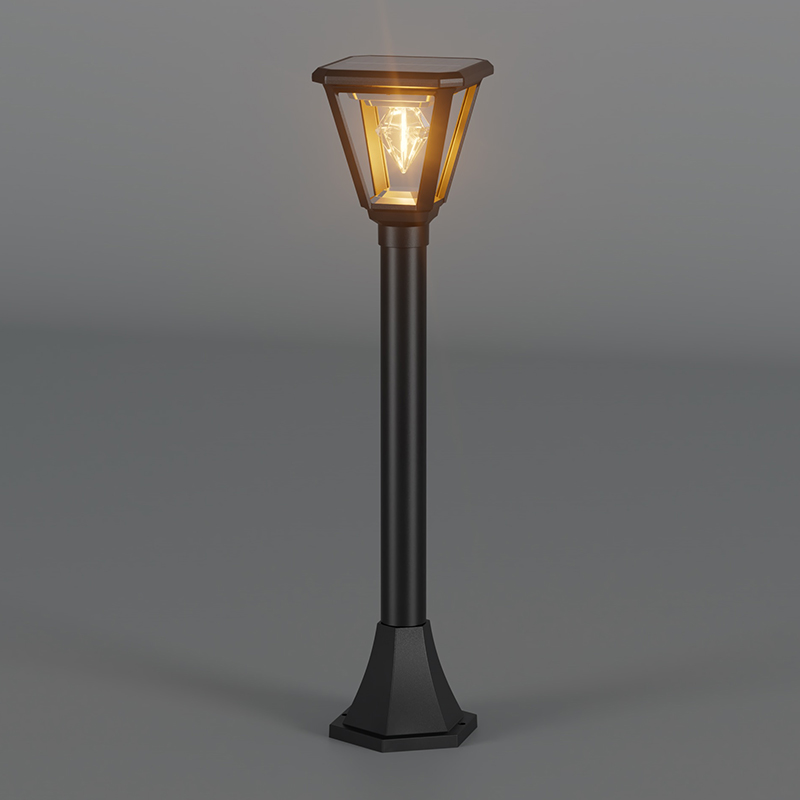 Lampe de jardin solaire à dessus carré PY-LED GR D02