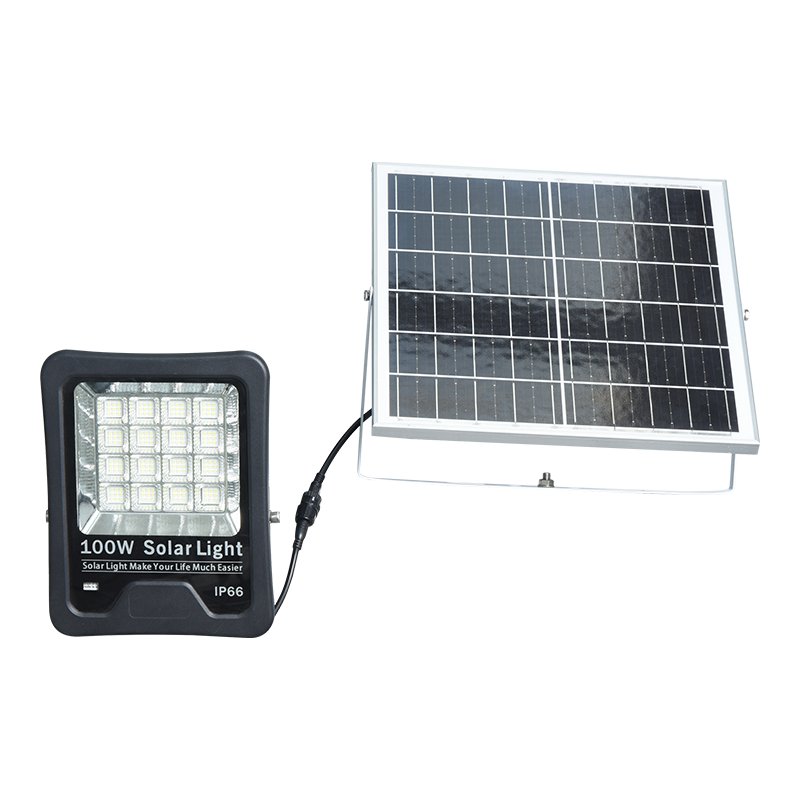 Projecteur solaire à batterie lithium-ion PY-SLFL20-100W