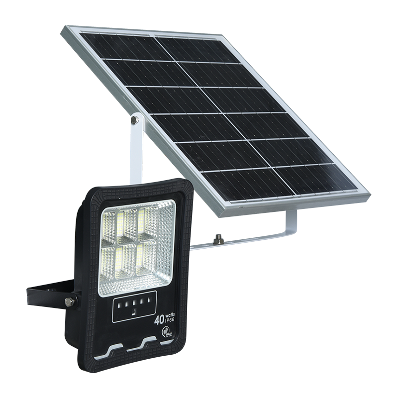 Projecteur solaire extérieur à faible consommation d'énergie PY-SLFL20-40W