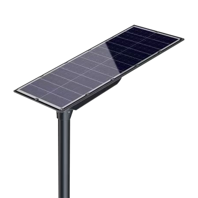 Lampadaire solaire PY-SLST06-100W respectueux de l'environnement et résistant à la corrosion
